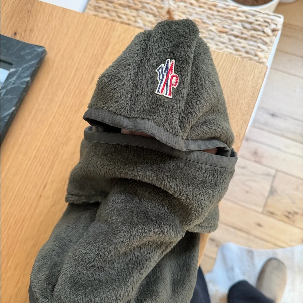 Moncler Hunter Green Face Mask
